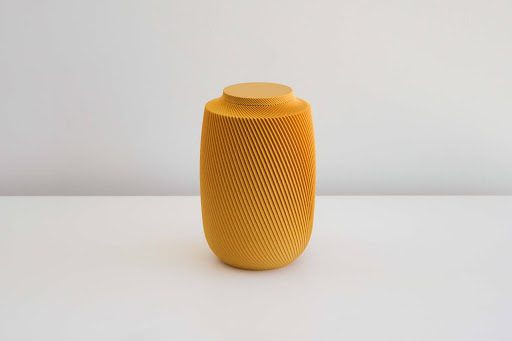 Willow Yellow Urn